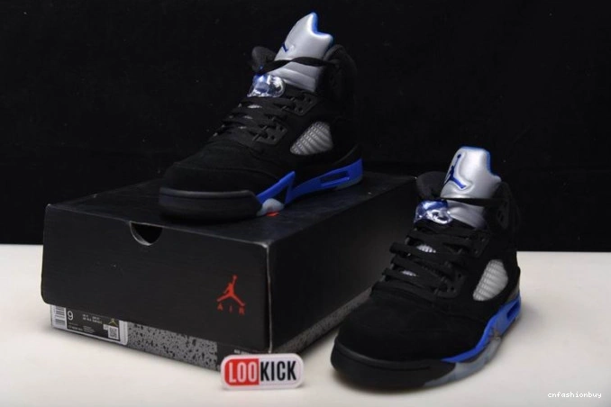 Jordan CT4838-004 5 Racer Air Blue 1116